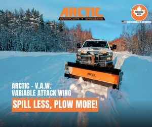 Arctic Snowplows V.A.W Heavy Duty Trip Edge Variable Attack Wing Plow