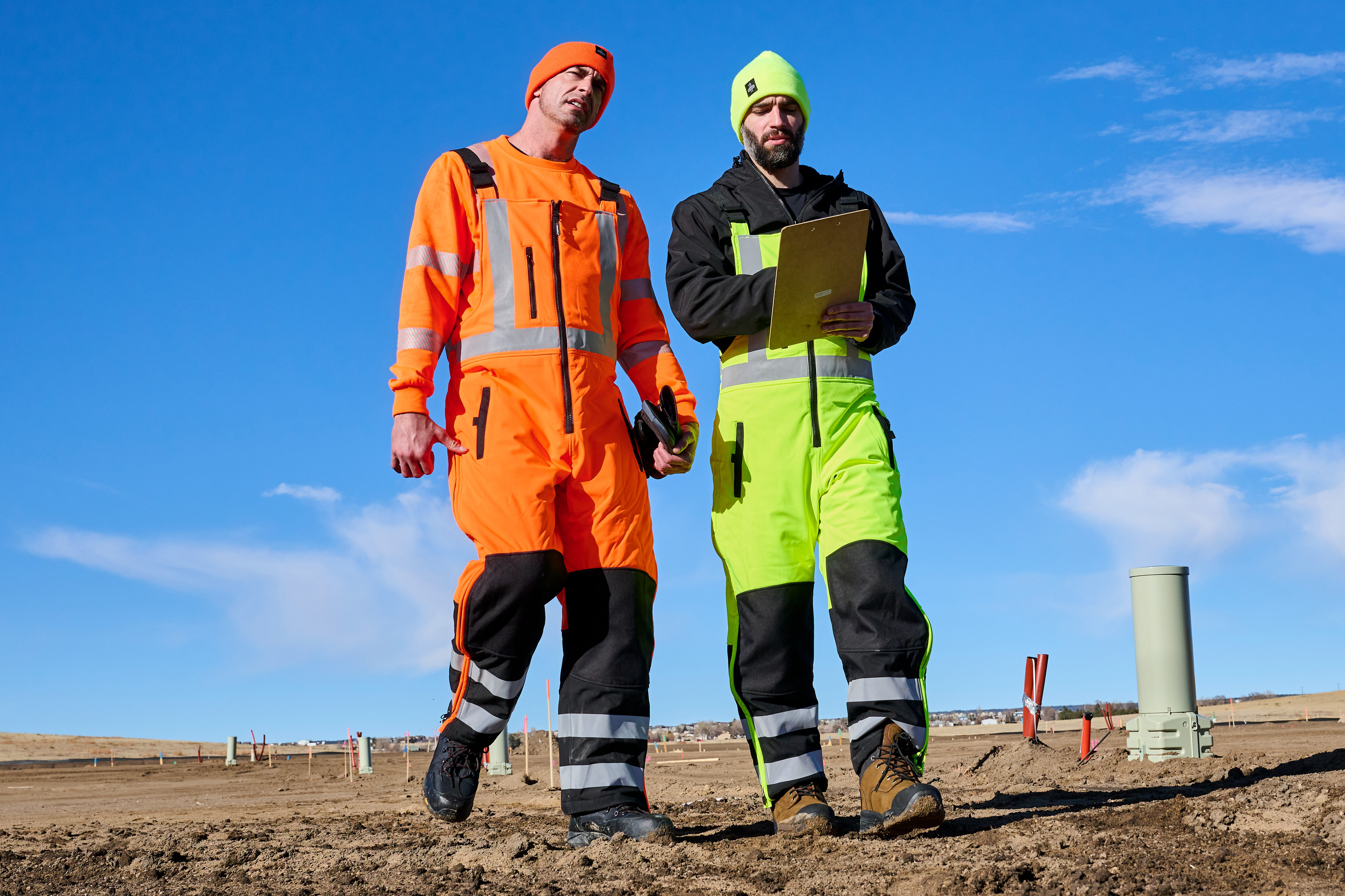 RefrigiWear HiVis Insulated Bib Overalls