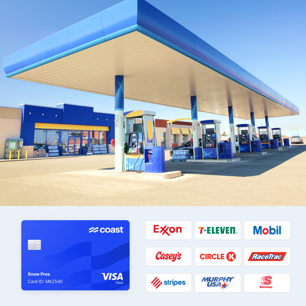 Coast Visa Fuel Card